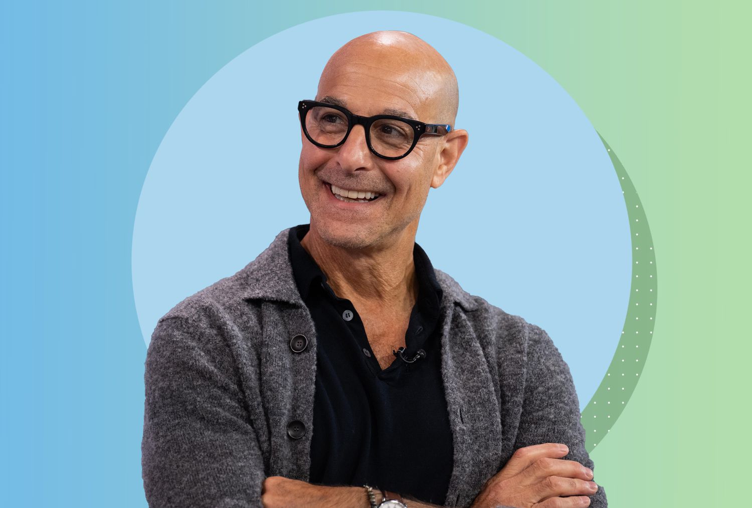 Stanley Tucci's Asparagus Risotto Recipe Is the Perfect Pantry-Friendly Dinner
