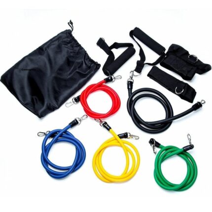 Stavae Natural Rubber - Resistance Band | Resistance Bands for Workout | Resistance Bands for Workout for Men |Women | Resistance Tube | Resistance Band for Pull up | Carry Bag- Resistance Tube