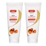Sunny Fruit Lotion with Apple, Peach, Guava, Orange Extracts | Hydrates, Youthful Glow | Vitamin E for Baby Soft Skin | For All Skin Types | 100 gm (Pack of 2)