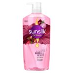 Sunsilk Onion & Jojoba Oil Hairfall Resist Oil Blends Shampoo | with No Added Parabens | (700 ml)