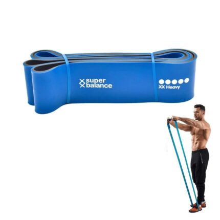 Super Balance Latex Resistance Bands | Workout Bands for Men & Women | Exercise Band for Home Gym | Pull Up Band | Strength Training | Full Body Workout | 28-80 Kgs