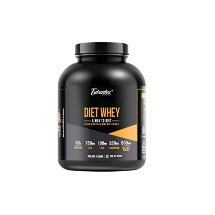 TATANKA NUTRITON 25G Hydrolyzed Whey Protein Isolates With Stevia & Probiotics 2Kg (Black Coffee) And Diet Whey Protein | Boost Metabolism And Supports Weigth Loss| 2Kg (Orange Cream)