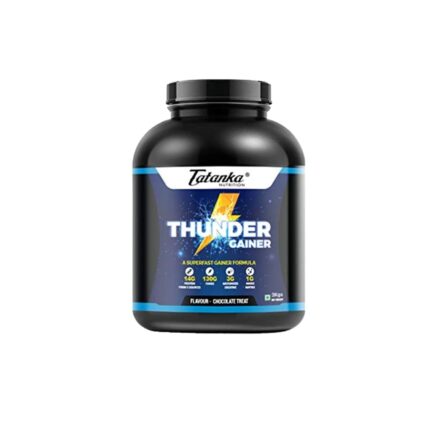 TATANKA NUTRITON Intense Muscle Mass Gainer | High Calorie Protein Powder (Rich Chocolate, 3Kgs) And Thunder Gainer Powder | High Calorie Mass Gainer I Chocolate Treat Flavour (3Kg)