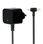 TECH-X Omran 5, 7,10 Series Upper Arm Blood Pressure Monitor Power Supply / 6V AC/DC BP Machine Adapter with Extra Long 10 Foot Cord Plug,Black BP AC Power Adapter for Blood Pressure Monitor