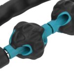 TERXA Body Massager | Muscle Roller Rope | Yoga Stick | For Sport/Fitness/Pilates/Workout | Bendable Relaxer With 6 Ball | Acupressure Therapy Massager | Health Care Device (Pack of 1,Multicolor)