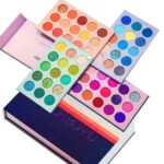 THR3E STROKES BEAYTYGLAZE Color Board Eyeshadow Palette EyesShadow 60 Color Makeup Palette Highlighters High Pigmented Professional EyeShadow Mattes and Shimmers Long-Lasting Blendable Waterproof
