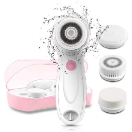 TOUCHBeauty AS-0759AG 360 Rotating facial microdermabrasion brush with 3 replacement cleansing bursh head