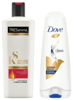TRESemme Keratin Smooth Conditioner, 190ml And Dove Hair Therapy Intense Repair Conditioner, 175ml