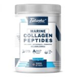 Tatanka Nutrition Marine Collagen Peptides 6000MG Enriched with Antioxidant Probiotics HAIRS NAILS SKIN HEALTH SUPPLEMENT POWDER (COOL WATERMELON, 100G)