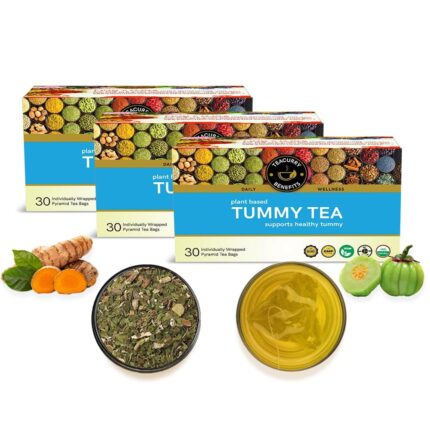 Teacurry Flat Tummy Tea (90 Bags) - Get Slim Belly, waistline Reduce Weight Naturally