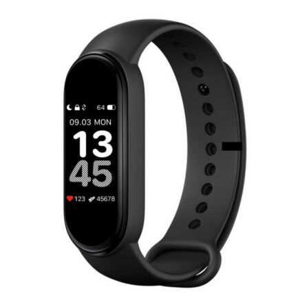 TechKing Best for Running Smart Fitness Band M9 Lite Band Bracelet/Fitband, Heart Rate Monitor Sensor OLED Bluetooth Wristband Waterproof Sports Health Activity Tracker Watch for All Boys/Girls