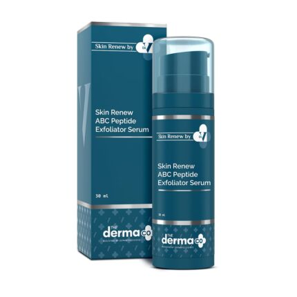The Derma Co . X Dr.V Skin Renew Abc Peptide Exfoliator Serum With Mandelic Acid,Lactic Acid,And Peptides-30Ml|1% Salicylic Acid|Accelerates Skin Regeneration|Reduces Blemishes&Dark Spots