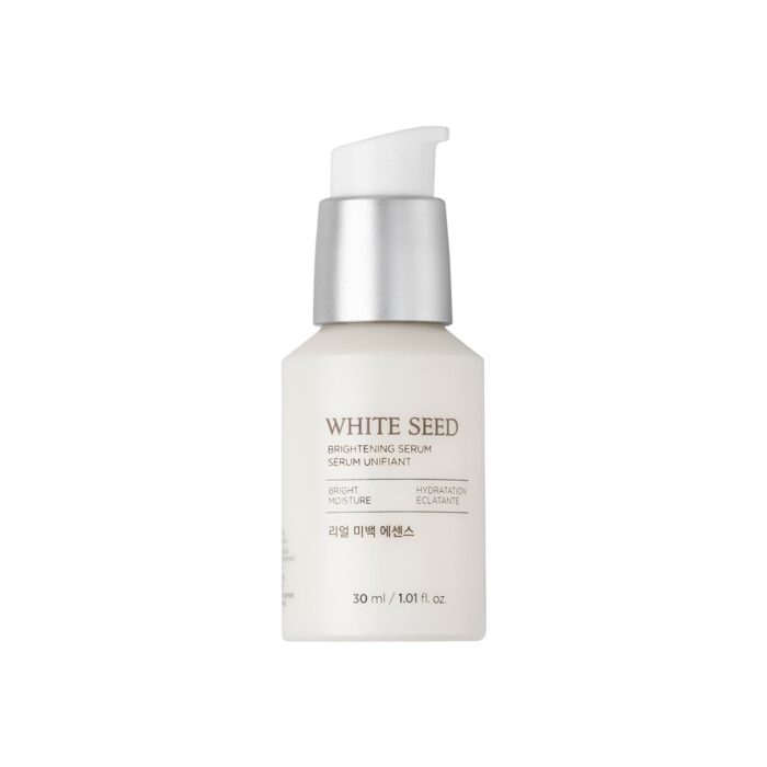 The Face Shop White Seed Brightening Face Serum with Niacinamide & Hyaluronic Acid |For Dark Spots, Dullness & Acne Scars | Suitable for Normal,Oily, Dry,Combination Skin|Sulphate & Paraben Free,30ml