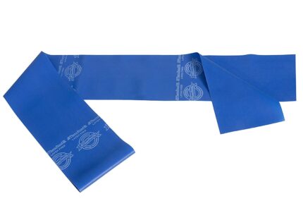Theraband rubber Resistance Exercise Band for Heavy Workout/Gym/Yoga and Physical Therapy (Blue)