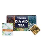 Tifusion Anti Diabetes Tea with Gymnemma Syluestre, Vijaysar, Jamun Seeds, Giloy, Paneer Dodi for Redulating Blood Sugar Levels, Support Diabetes Balance Tea | 20 Tea Bags, 20 Serving Cups