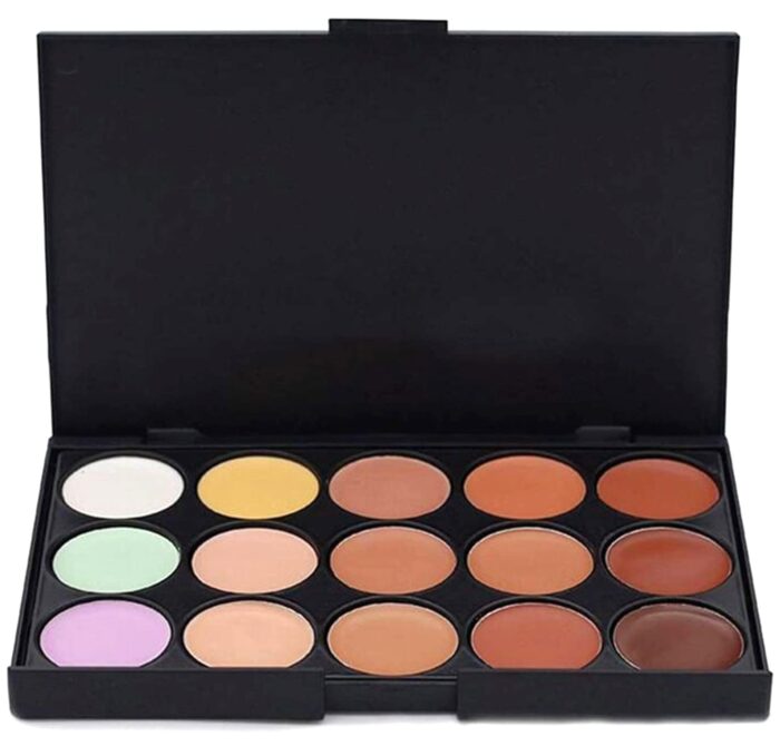 TopFinder® Eye-shadow Best Palette Glitter High Pigment Long Lasting Eye-shadow-15 Shades Color Set Makeup Colors Shadows Beauty Matte Nude Natural Eye Professional highlighter Kit Women Girls