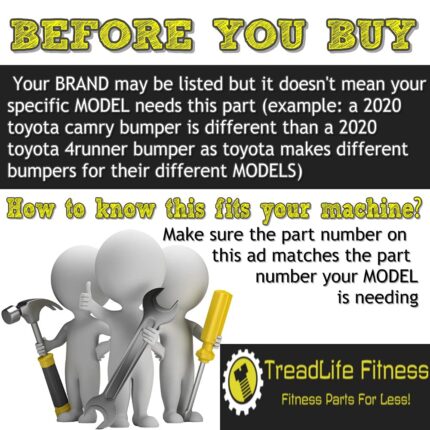 TreadLife Resistance Motor - Part #308036 - for: Nordictrack, Proform, GoldsGym, Freemotion, and More