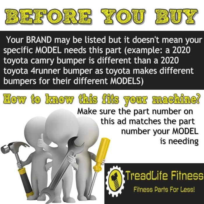 TreadLife Resistance Motor - Part #308036 - for: Nordictrack, Proform, GoldsGym, Freemotion, and More