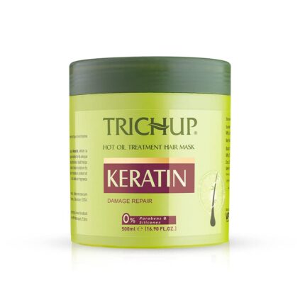 Trichup Keratin Hair Mask - 500 Millilitre | For Dry & Damaged Hair | Helps to Reduce Split Ends | Improved Hair Appearance