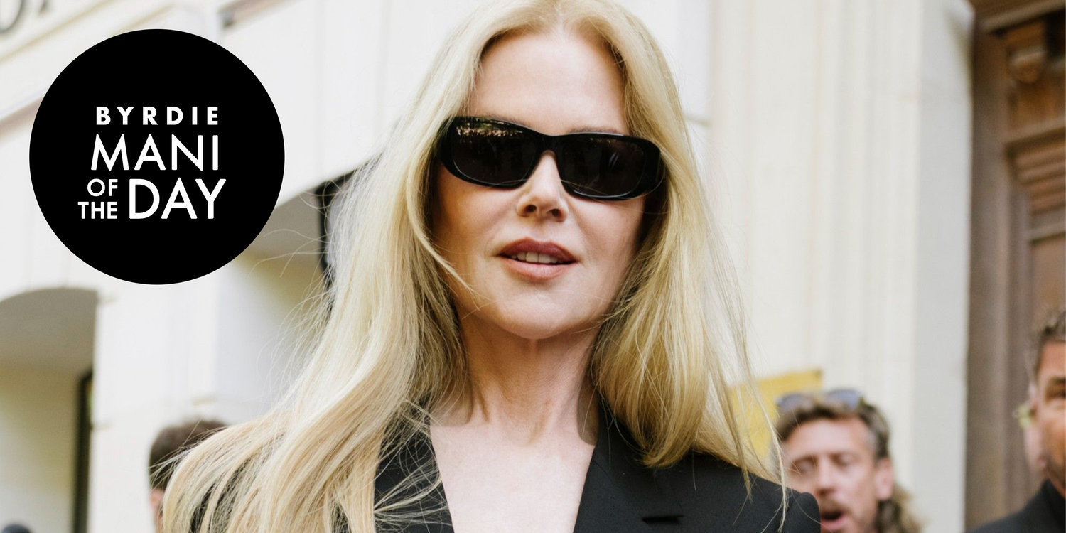 Try Nicole Kidman's Moody Mani for a Break From Summer Brights