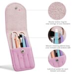 Tweezers Set Stainless Steel Tweezers Slanted and Pointed for Eyebrows, Facial Hair, Ingrown Hair and Blackheads Removal