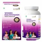 U-Vita women Multivitamin | 28 Vitamins & Minerals |13 Herbal Extracts | Boosts Energy & Overall Health | 30 Veg Tablets | Formulated in UK