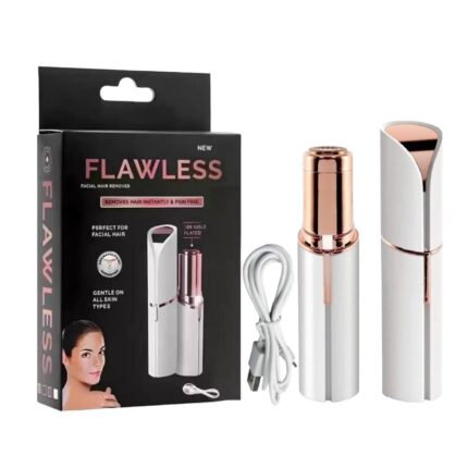 UBRONIK Portable eyebrow trimmer for women, epilator for women, facial hair remover for women,Face, Lips, Nose Hair Removal Electric Trimmer with Light (Mini Eyebrow Trimmer) (TRIM-110)
