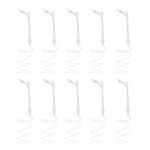 UJEAVETTE® 10 Model Trains Courtyard Light Wired Led Street Lamps Lamppost Layout Style 6