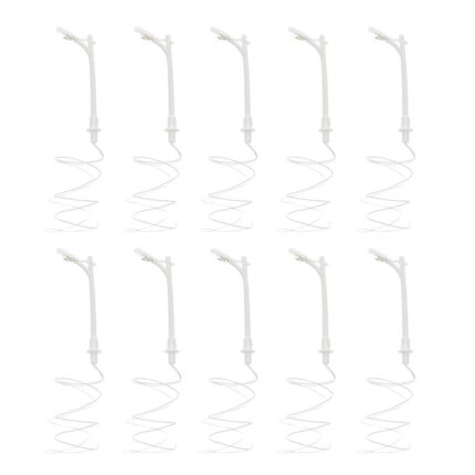 UJEAVETTE® 10 Model Trains Courtyard Light Wired Led Street Lamps Lamppost Layout Style 6