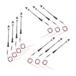 UJEAVETTE® 10 Pack of Ho 8.8Cm Garden Train Lights 12V Sand Table Lamp Accessories Warm White