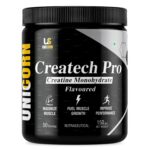 UNICORN SPORTS NUTRITION CREATECH PRO CREATINE MONOHYDRATE FOR MUSCLE PUMP | FLAVOURED| 150GMS | 50 SERVINGS (WATERMELON)