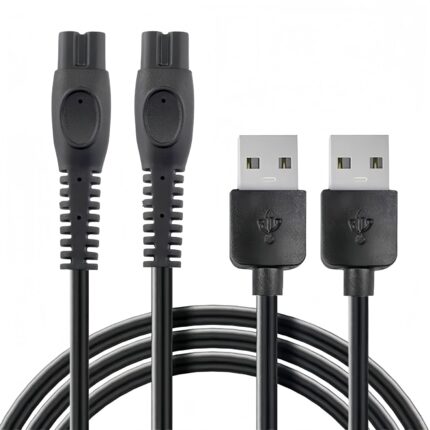 USB Charger Cable for Philips Sonicare One Rechargeable Toothbrush, 2 Pack