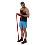 USI UNIVERSAL THE UNBEATABLE Latex Loop Band, 1 Piece Level 2 Resistance Band, Exercise Latex Bands For Home Fitness, Yoga, Stretching And Strength Training, Latex Workout Bands For Men & Women