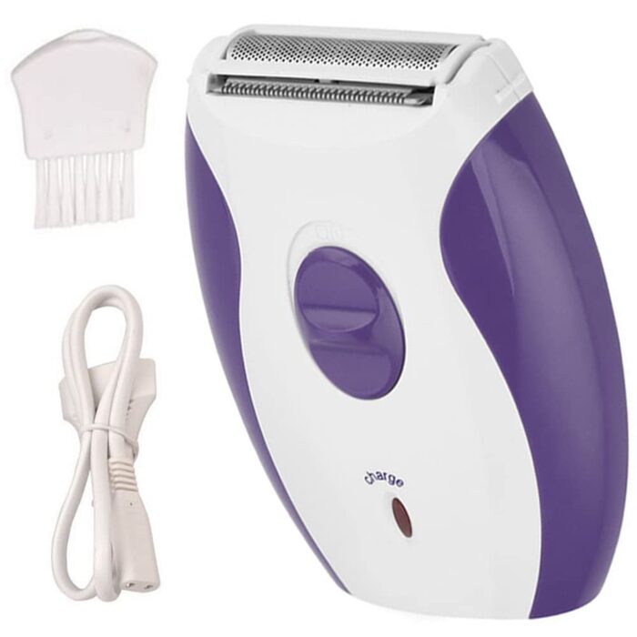 Unisex Professional New Rechargeable Lady Shaver Cordless Epilator For Electric Trimmer For Woman, Multicolour