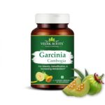 Vedikroots Garcinia Cambogia – Natural Weight Loss & Fat Burner for Belly Fat Control | Supports Appetite Control, Metabolism Boost | Herbal Supplement | 60 Capsules