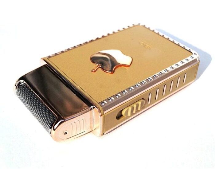 Veentus Dealsure Professionals Design Men Perfect Shaver And Haircut Rechargeable Beard And Moustaches Hair Machine And Trimming With Cord And Without Cordless Use (Apple Gold)