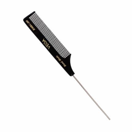 Vega Tail Hair Comb(India's No.1* Hair Comb Brand) with Steel Pin For Women, (HMBC-305)