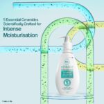 Venusia Ceraplus Lotion for Dry Skin - 5 Essential Ceramides for Deep moisturization & barrier repair I With Oat oil & oat extract,Hyaluronic Acid I Fragrance free body lotion I300gm
