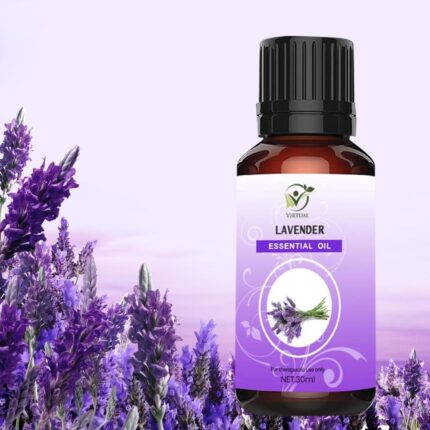 Virtual 100% Pure, Natural and Organic Lavender Essential Oil for Relaxation, Sleep, Tension Relief, Hair Growth & Skin Care (30 ML)