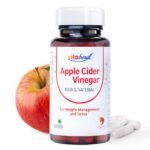 Vitabowl Apple Cider Vinegar (ACV) Capsules with Mother, Raw & Natural for Weight Management & Detox (60 Count (Pack of 1))
