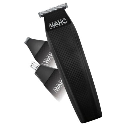WAHL All In One Full Body Multigroomer with Self-Sharpening Precision T-Blade, Nose Trimmer Head, Detailer Head, 3 Years Warranty; 05537-6401