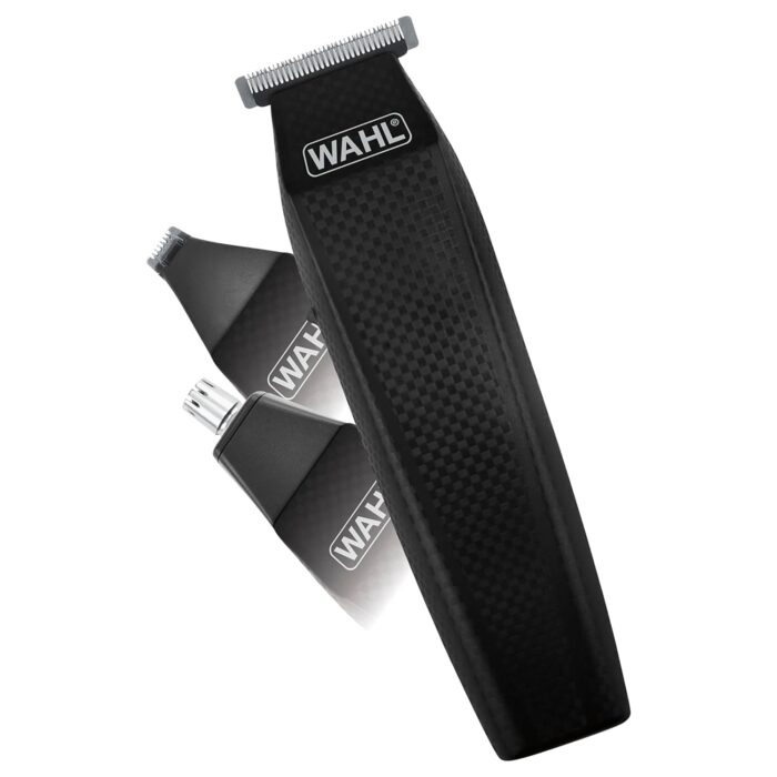 WAHL All In One Full Body Multigroomer with Self-Sharpening Precision T-Blade, Nose Trimmer Head, Detailer Head, 3 Years Warranty; 05537-6401