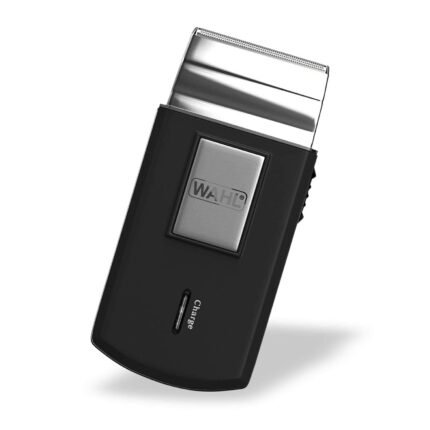 Wahl 03615-024 Travel Shaver; 0.4 mm cutting length; 45 minutes run time; Extra Cutting blade and foil to move along the contours; Black