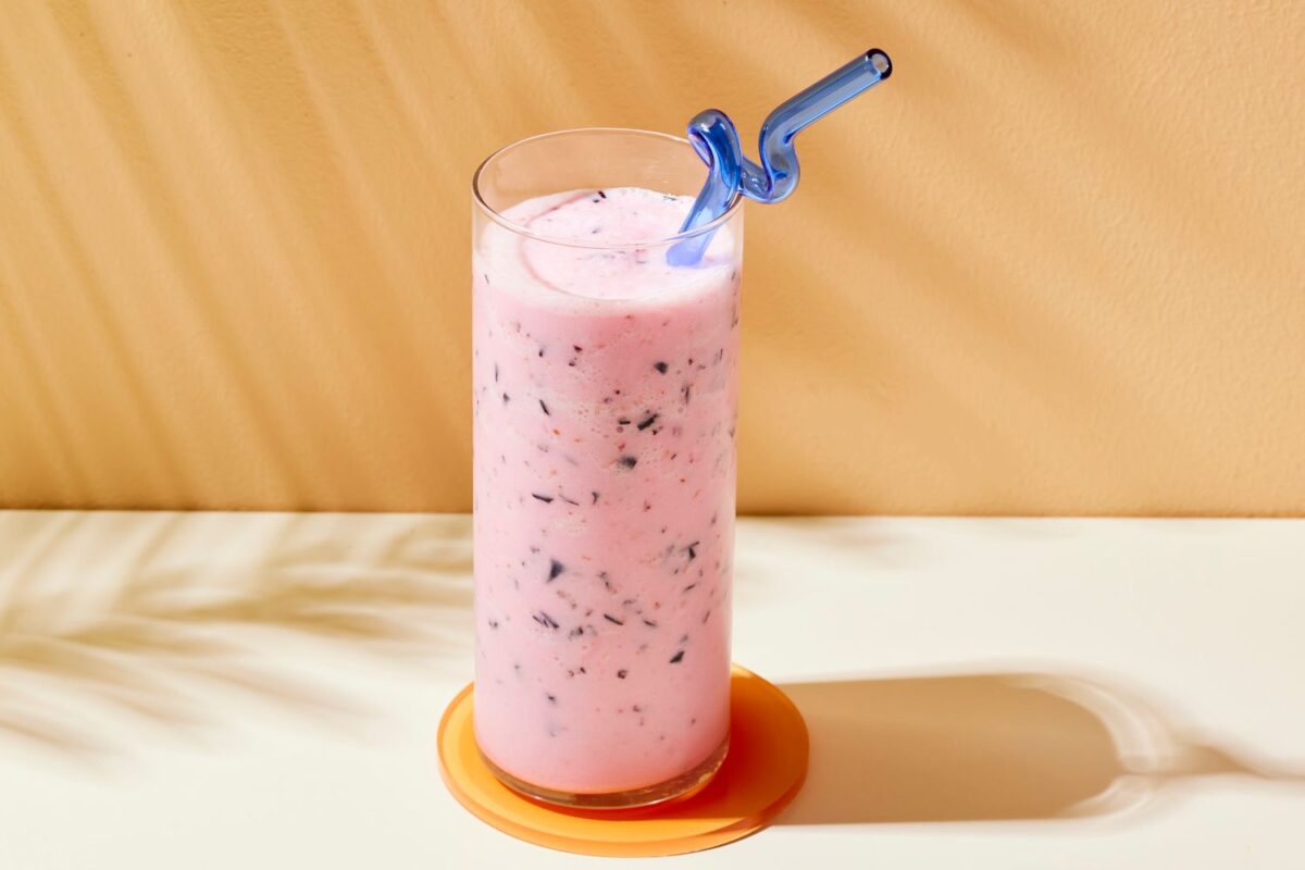 Whipped Blueberry Lemonade