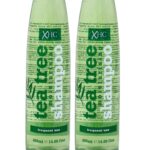 XPEL TEA TREE MOISTURISING SHAMPOO with Tea Tree Oil & Peppermint Oil Improves Hair & Scalp Health, Men and Women, No Parabens & Sulphates 800 ml Pack of 2