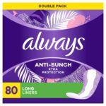 Xtra Protection Daily Liners, Long 80 Count