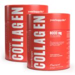 YourHappyLife Advanced Marine Collagen Supplements For Women & Men - Type 1 & 3 Collagen Powder For Healthy Skin, Hair & Nails | 8000mg of Premium Collagens with Glutathione, NAC, Biotin, Hyaluronic Acid -500 gm