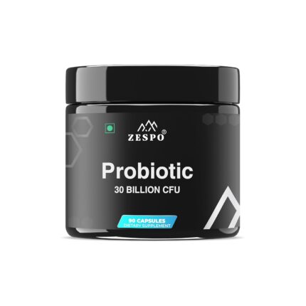 ZESPO Advanced Probiotic 30 Billion CFU - Digestive & Immune Support with Clinically Studied Strains, Non-GMO, Daily Gut Health Supplement for Men and Women | 90 Capsules