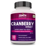 Zenith Nutrition Cranberry 400 mg - 60 Veg Capsules (60 Capsules) | Lab tested