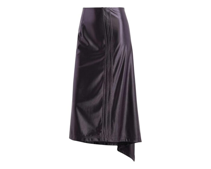 adidas High-Waisted Satin Skirt
